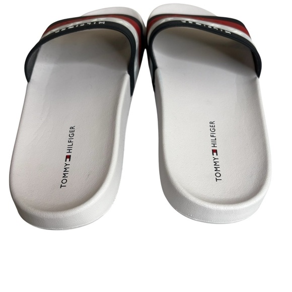 Tommy Hilfiger Women's sz 6 White Dulce Sandal Slip-On Slide New-in Box - Picture 3 of 9